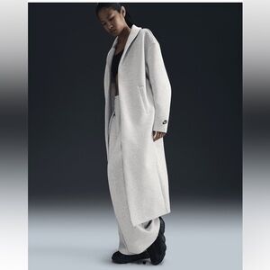 Nike Women’s Sportswear Tech Fleece Oversized Long Duster Jacket Size Medium Nwt